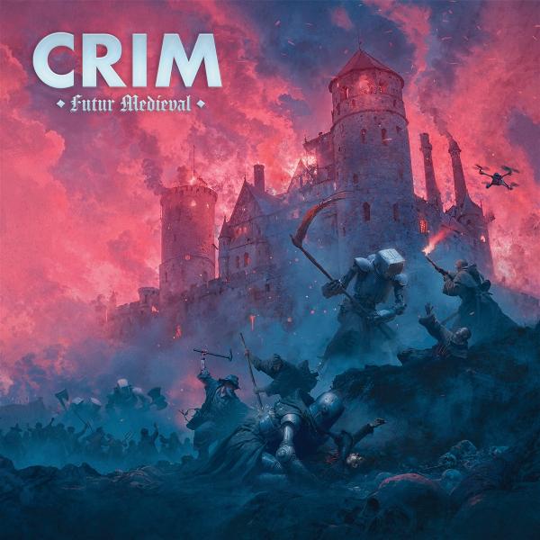 Crim - Futur Medieval LP (Royal Blue & Hot Pink Vinyl)